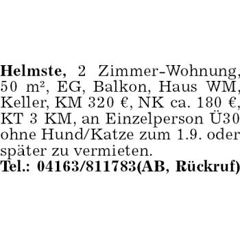 Anzeige