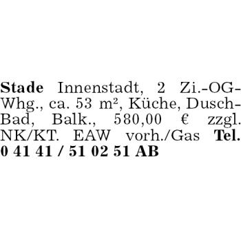 Anzeige