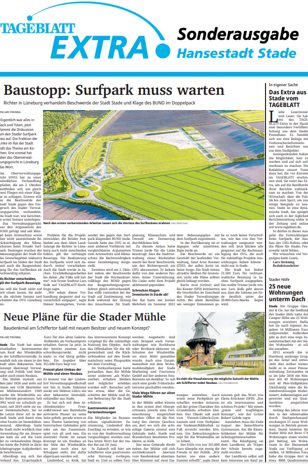 TAGEBLATT Extra: Samtgemeinde Oldendorf-Himmelpforten, Kehdingen, Gemeinde Drochtersen